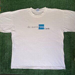Vintage Y2K American Express Shirt AMEX Card Logo Tee
